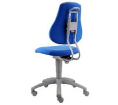 Dětská rostoucí židle Fuxo V-line modro/šedá