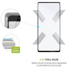 FIXED Ochranné sklo Full-Cover pro Samsung Galaxy S20 FE, celý displej, černé FIXGFA-602-BK
