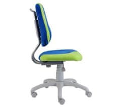 Alba Dětská rostoucí židle Fuxo S-Line zeleno/modrá