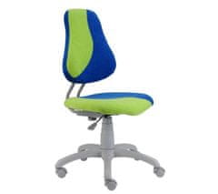 Dětská rostoucí židle Fuxo S-Line zeleno/modrá