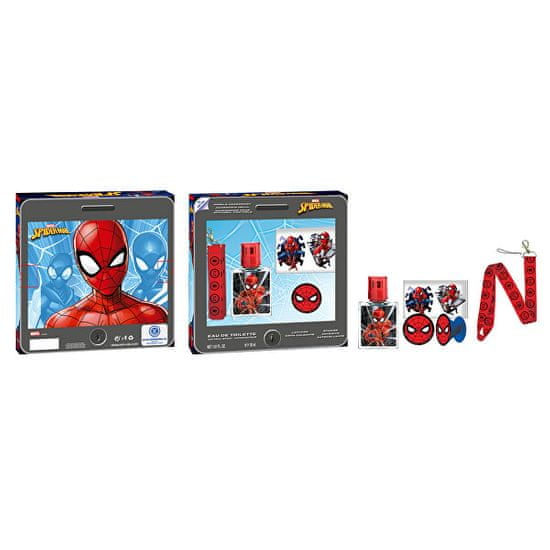 EP Line Spiderman - EDT 30 ml + šňůrka na krk + samolepky + pop socket