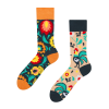 GMRS135 veselé ponožky - kohout Barva: oranžová, Velikost: 39-42