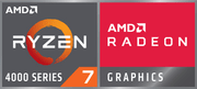 AMD Ryzen™ 7 4800H i integrirana AMD Radeon™ Graphics