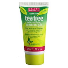 Beauty Formulas Pleťový protizánětlivý gel Tea Tree (Skin Clarifying Blemish Gel) 30 ml