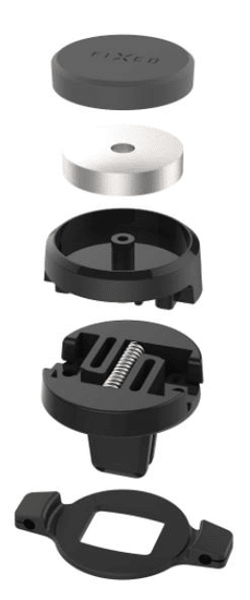 FIXED Magnetický držák Icon Air Vent Mini do ventilace, černý FIXIC-VENTM-BK