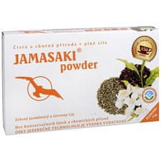 Hannasaki Jamasaki powder - směs zeleného jasmínového a červeného čaje 75 g