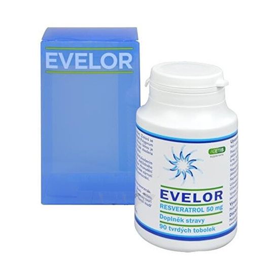 Evelor resveratrol 50 mg 90 tob.