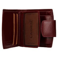 Lagen Dámská kožená peněženka 50465 Cherry