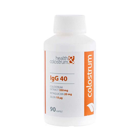 Health&colostrum Colostrum IgG 40 (350 mg) + betaglukan + selen 90 kapslí