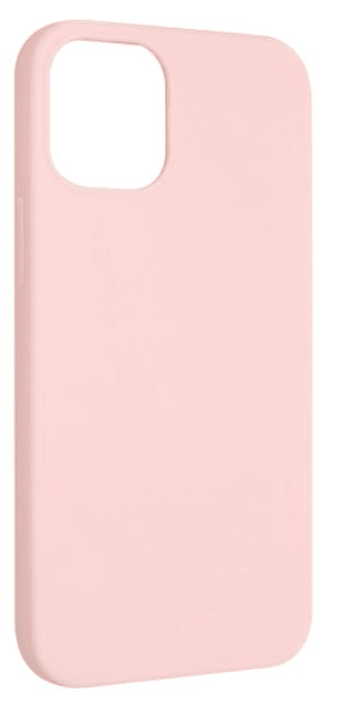 FIXED Zadní pogumovaný kryt Story pro Apple iPhone 12 mini, růžový FIXST-557-PK
