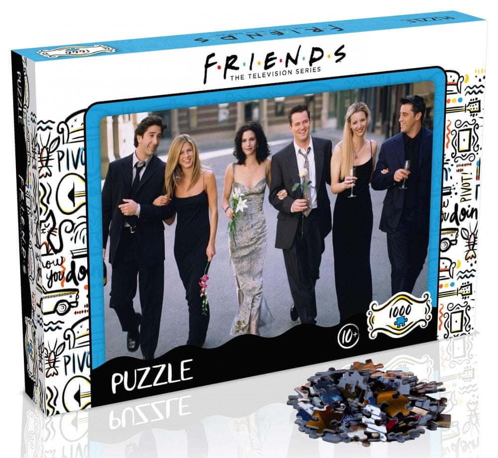 Winning Moves Přátelé Banquet puzzle 1000 dílků