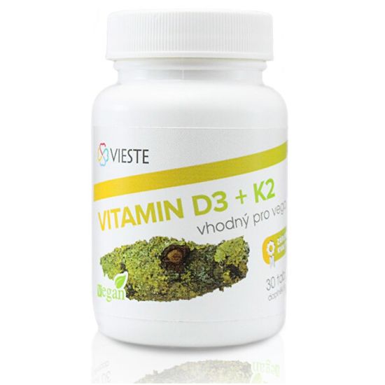 Vieste group Vitamin D3 + K2 30 tablet