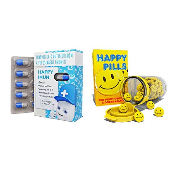 Vetrisol Happy Pills 75 tablet + Happy Imun 30 tablet zvýhodněné balení