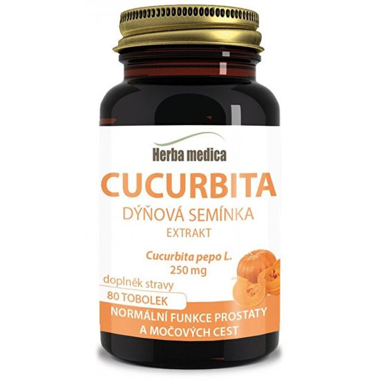 HerbaMedica Cucurbita - tykev obecná (prostata) 80 tablet