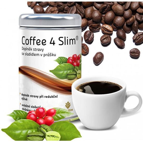 Goldim MyKETO Coffee4Slim, keto káva, 120 g - 60 porcí