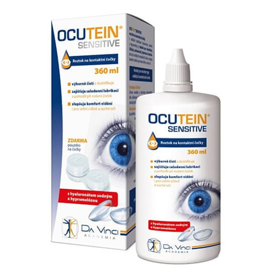 Simply you Ocutein Sensitive roztok na kontaktní čočky 360 ml