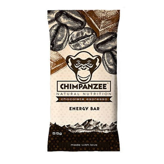 CHIMPANZEE Energy bar Chocolate Espresso 55 g