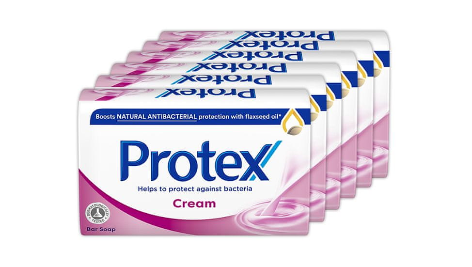 Levně Protex Protex Cream tuhé mýdlo 6pack