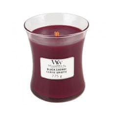 Woodwick Vonná svíčka váza Black Cherry 275 g