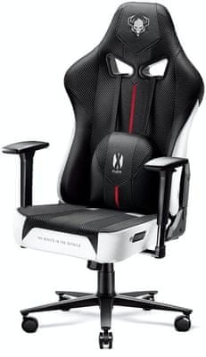 Gaming kolečková židle Diablo-Chairs X-Player 2.0,  nastavitelné opěradlo područky