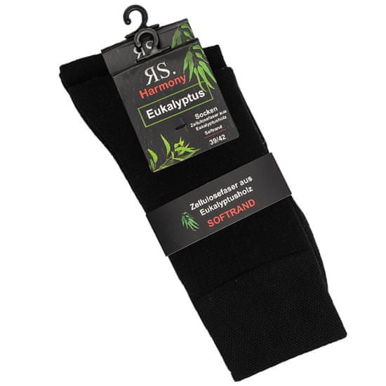 RS unisex hladké eukalyptové ponožky vyrobené z Lyocell vlákna 43073 2-pack
