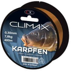 Climax Kaprový silon CLIMAX Profesional Carp 0,30mm / 7,8kg / 400m