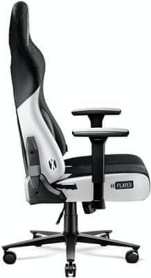 Gaming kolečková židle Diablo-Chairs X-Player 2.0 XL, nastavitelné opěradlo područky