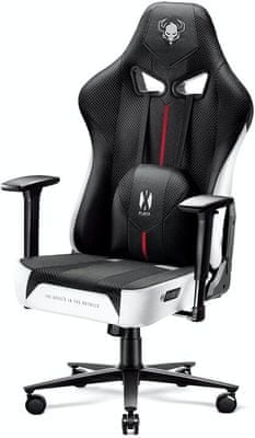 Gaming kolečková židle Diablo-Chairs X-Player 2.0 XL,  nastavitelné opěradlo područky