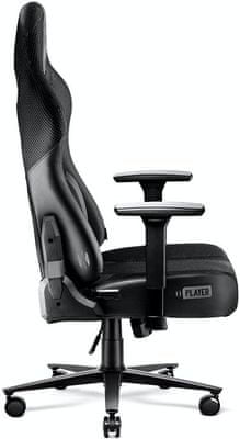 Gaming kolečková židle Diablo-Chairs X-Player 2.0 XL, nastavitelné opěradlo područky
