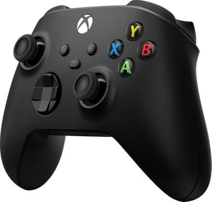 Microsoft Xbox Wireless Controller + adaptér pro Windows, černá (1VA-00002) vibrace ergonomie design 