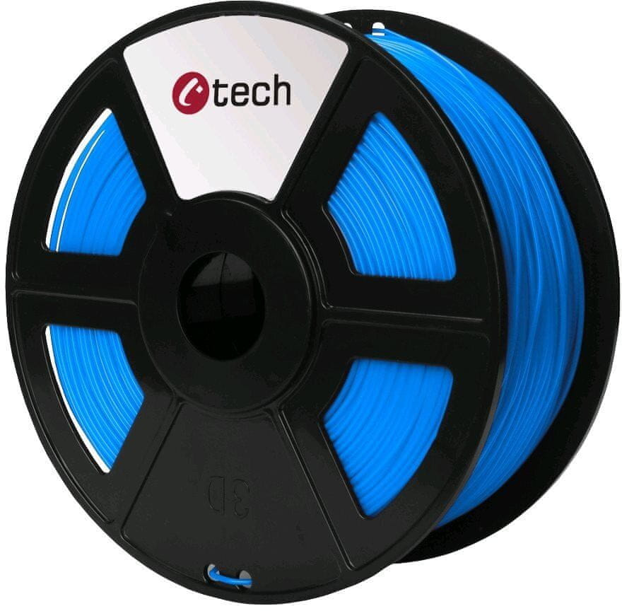 C-Tech tisková struna, PETG, 1,75mm, 1kg, modrá (3DF-PETG1.75-B)