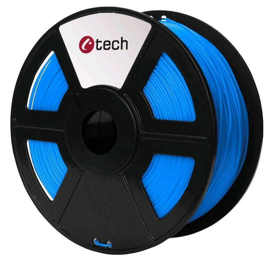 C-Tech tisková struna, PLA, 1,75mm, 1kg, modrá (3DF-PLA1.75-B)