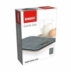 Banquet Váha kuchyňská digitální GRANITE Grey 5 kg