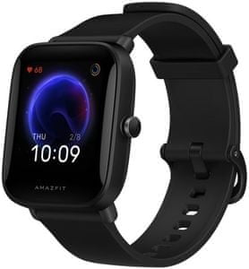 moderní chytré hodinky ve stylovém provedení xiaomi amazfit bip u Bluetooth s ble 60 sportovních režimů voděodolné měření tepu okysličení krve gps funkce pai systém výdrž 9 dní na nabití