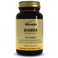 HerbaMedica Diabex 50g - hladina krevniho cukru 100 tablet