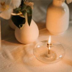 Decor By Glassor Dekorativní petrolejová svíčka elipsa mini