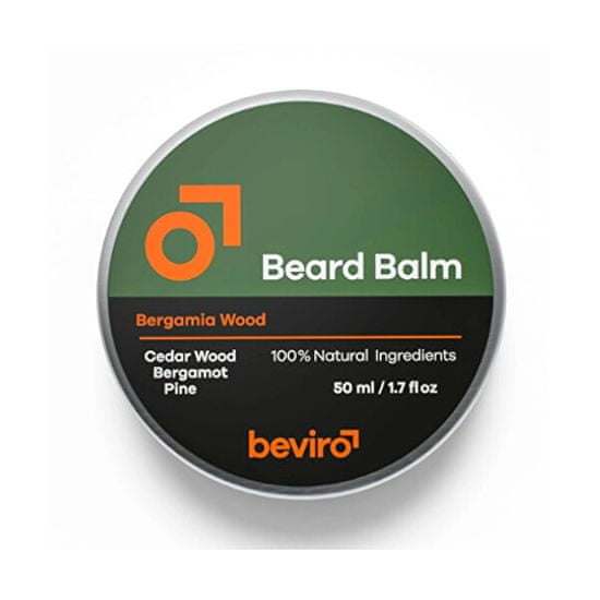 Beviro Balzám na vousy s vůní cedru, bergamotu a borovice (Beard Balm)