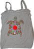 Dívčí bílé tričko s přeměňovací želvou. Vel:128