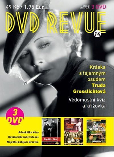 DVD revue 14: Advokátka Věra, Revizor/Dvanáct křesel a Největší zabijáci Brazilské přírody (3DVD)