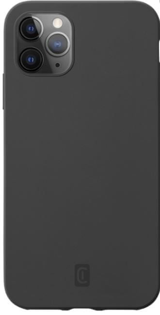 CellularLine Ochranný silikonový kryt Sensation pro Apple iPhone 12 Pro Max, černý SENSATIONIPH12PRMK