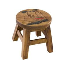 Dřevěná stolička - BULDOČEK