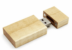 CTRL+C Dřevený USB hranol, javor, 16 GB, USB 3.0/3.1