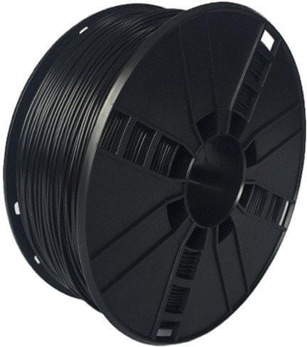 Gembird tisková struna, flexibilní, 1,75mm, 1kg, černá (3DP-TPE1.75-01-BK)