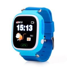 SpyTech GPS dětské hodinky s možností volání - Barva: Světle modrá