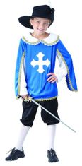 Šaty na karneval - mušketýr 110 - 122
