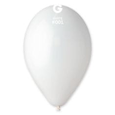 Latexové balónky - bílé - 100 ks - 26 cm