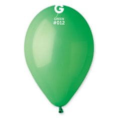 Gemar latexové balónky - zelené - 100 ks - 26 cm