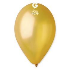 Gemar latexové balónky - metalické - zlaté - 100 ks - 26 cm