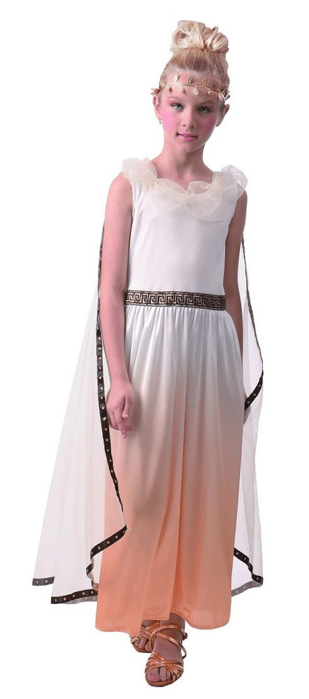 MaDe Šaty na karneval - řecká bohyně 120-130