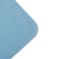 NEW BABY Dětská fleecová deka 100x75 modrá hvězdičky